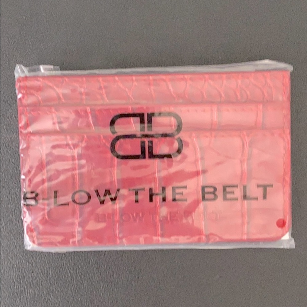 Fabfitfun B-Low the Belt Croc Card Print Case